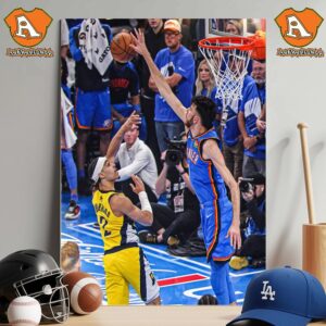 Chet Holmgren Block Nembhard Up To 5 Blocks In The Game The Most In A Game 7 Finals Since 1974 Wall Decor Poster Canvas