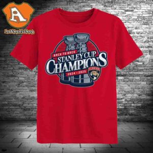 Florida Panthers 2024-2025 Back-to-Back Stanley Cup Champions Classic T-Shirt