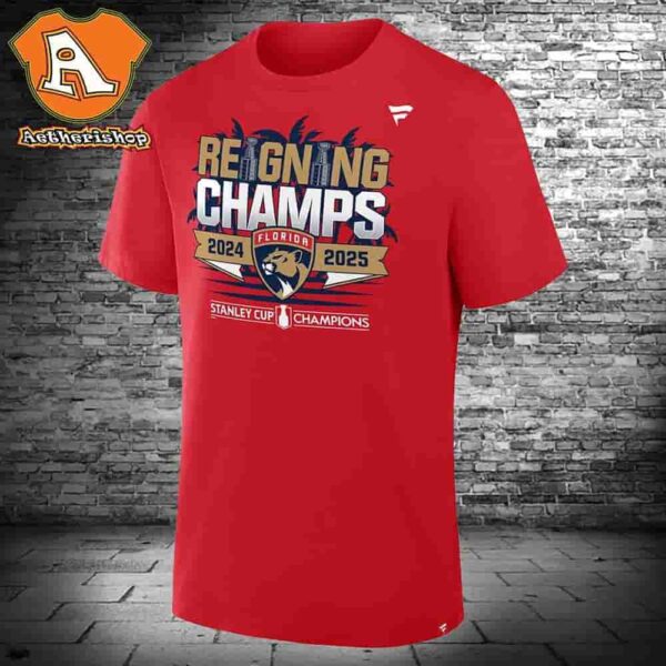 Florida Panthers 2024-2025 Back-to-Back Stanley Cup Champions Parade Classic T-Shirt
