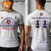 Florida Panthers 2025 Stanley Cup Champions Jersey Roster Two Sided Classic T-Shirt