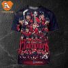 Oklahoma City Thunder Nike 2025 NBA Finals Champions Locker Room Confetti Limited Edition Classic T-Shirt