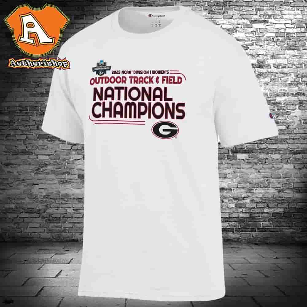Georgia Bulldogs 2025 NCAA Women Outdoor Track And Field National Champions Classic T-Shirt Georgia Bulldogs 2025 NCAA Women Outdoor Track And Field National Champions Classic T-Shirt