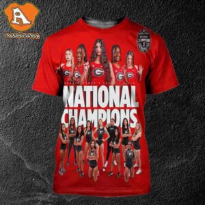 Georgia Bulldogs Are 2025 NCAA Women Outdoor Track And Field National Champions All Over Print Shirt