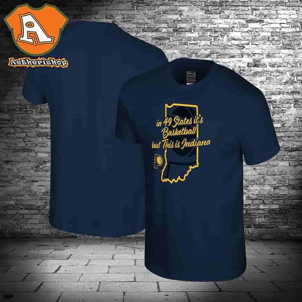 Indiana Pacers Essentials Unisex Home State But This Is Indiana Classic T-Shirt Indiana Pacers Essentials Unisex Home State But This Is Indiana Classic T-Shirt