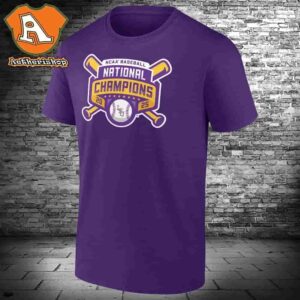 LSU Tigers 2025 NCAA Baseball Men’s College World Series Champions Logo Classic T-Shirt