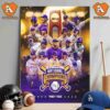 LSU Tigers Deafeats Coastal Carolina To Win Men’s College Worlds Series Champions 2025 DI Baseball National Champion Wall Decor Poster Canvas