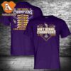 LSU Tigers Eight-Time NCAA Baseball Men’s College World Series Champions Classic T-Shirt