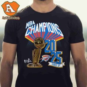 Oklahoma City Thunder 2025 NBA Finals Champions Battle Tested Classic T-Shirt
