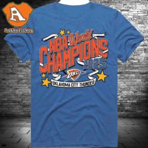 Oklahoma City Thunder 2025 NBA Finals Champions Celebration Banner Classic T-Shirt