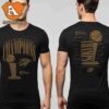 Oklahoma City Thunder 2025 NBA Finals Champions Metallic Hoodie Two Sided Classic T-Shirt