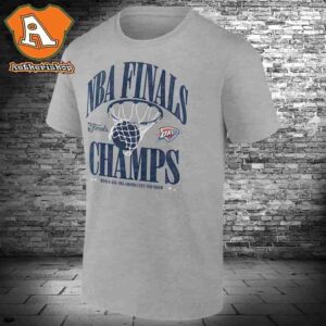 Oklahoma City Thunder 2025 NBA Finals Champions Fade Away Retro Classic T-Shirt