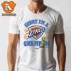 Chet Holmgren And Shai Gilgeous-Alexander Oklahoma City Thunder 2025 NBA Finals Champions NBA Jam Classic T-Shirt