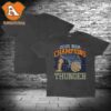 Oklahoma City Thunder Nike 2025 NBA Finals Champions Locker Room Confetti Hoodie Classic T-Shirt