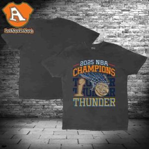 Oklahoma City Thunder 2025 NBA Finals Champions Vintage Classic T-Shirt