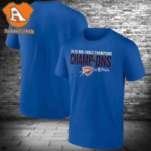 Oklahoma City Thunder Fanatics 2025 NBA Finals Champions Hometown Classic T-Shirt