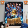 LSU Tigers Deafeats Coastal Carolina To Win Men’s College Worlds Series Champions 2025 DI Baseball National Champion Wall Decor Poster Canvas