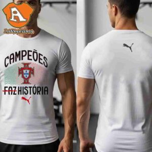 Portugal Nations League Winners Tee Campeoes Faz Historia Two Sided Classic T-Shirt
