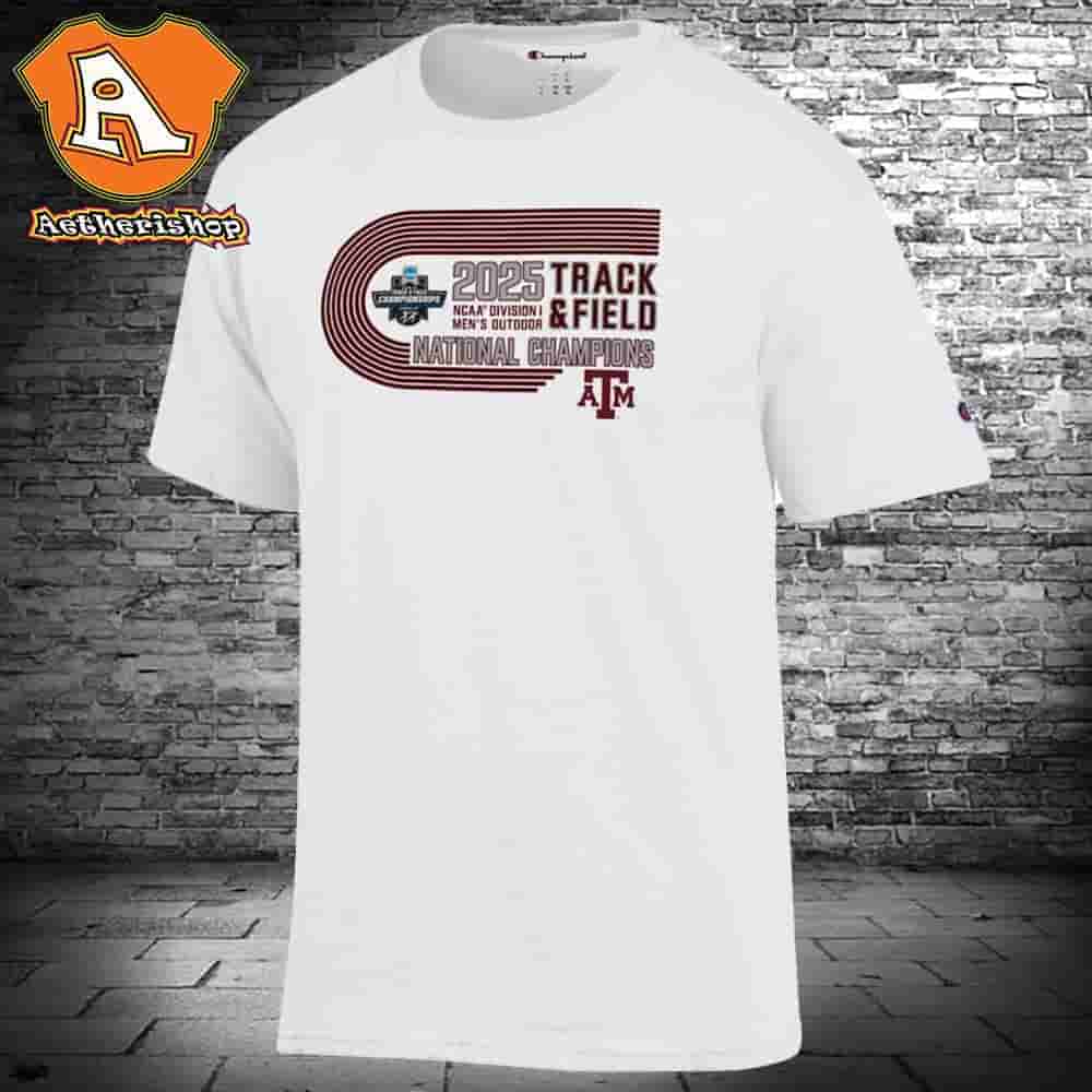 Texas A And M Aggies 2025 NCAA Men Outdoor Track And Field National Champions Classic T-Shirt Texas A And M Aggies 2025 NCAA Men Outdoor Track And Field National Champions Classic T-Shirt
