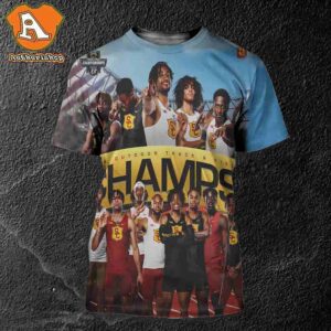 USC Trojans Are 2025 NCAA Men Outdoor Track And Field National Champions All Over Print Shirt